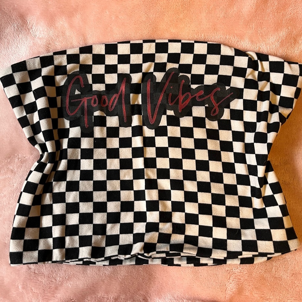 💋Good Vibes tube top💋 SOLD